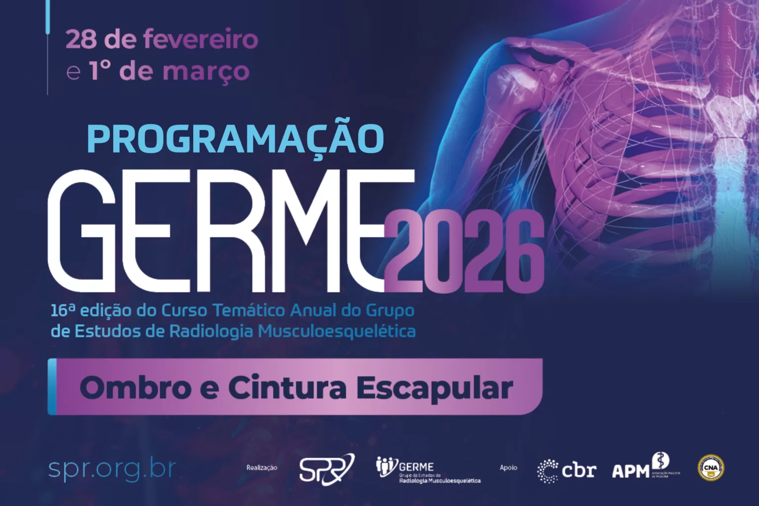 Programação GERME 2026