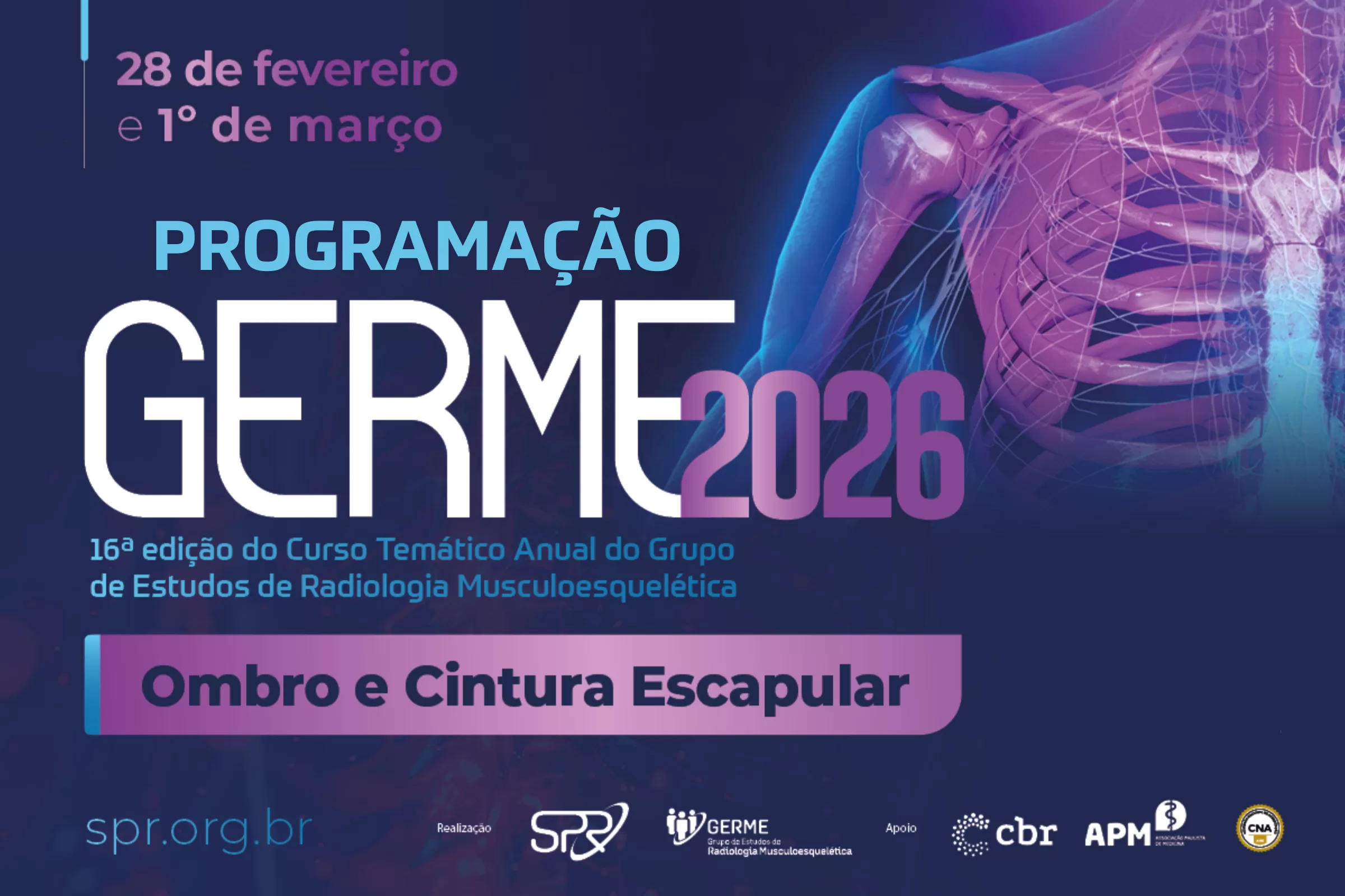 Programação GERME 2026