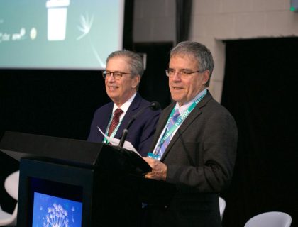 Drs. Antônio Soares e Pedro Daltro, da Pediatria